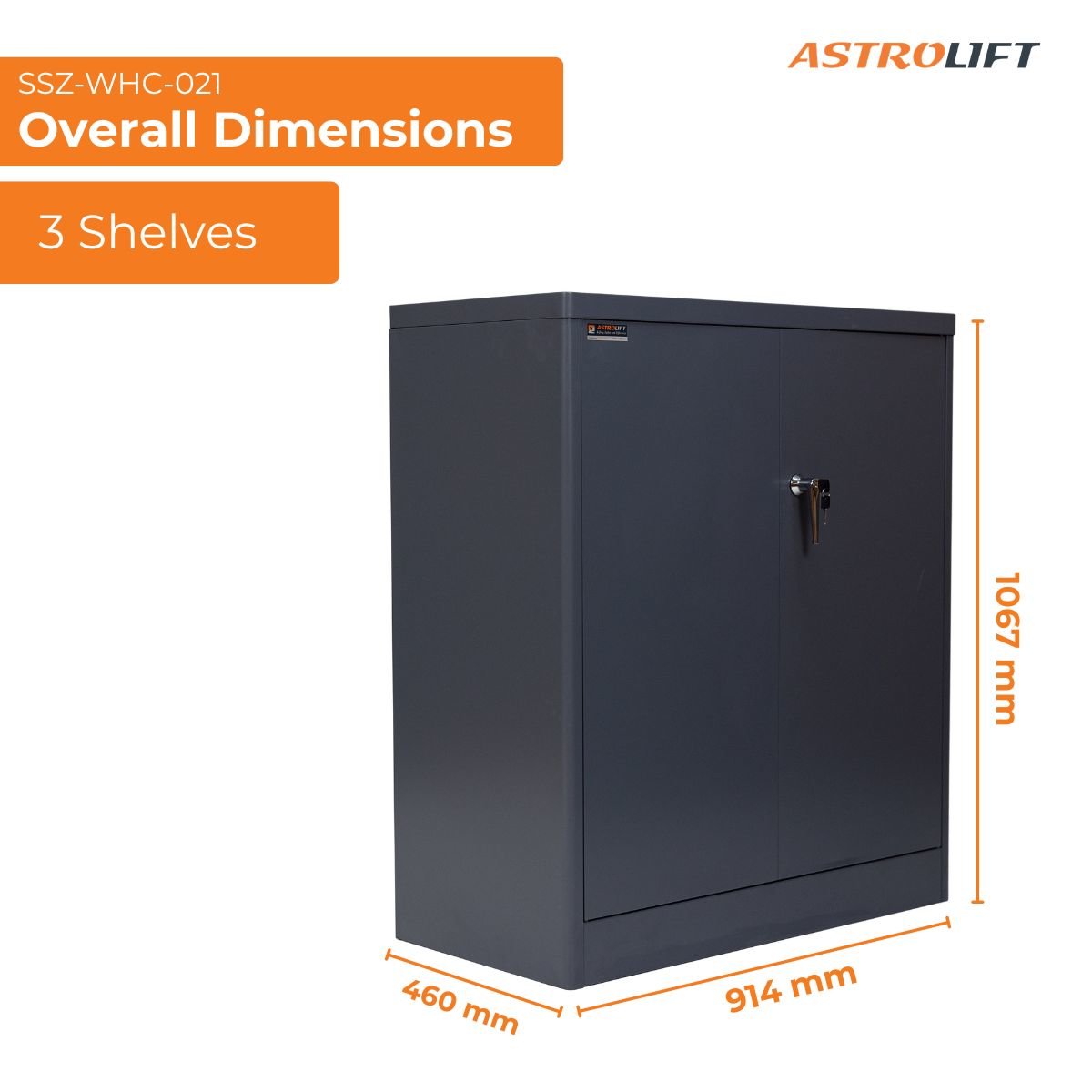 Buy Steel Storage Cabinet  in Storage / Stillage available at Astrolift NZ